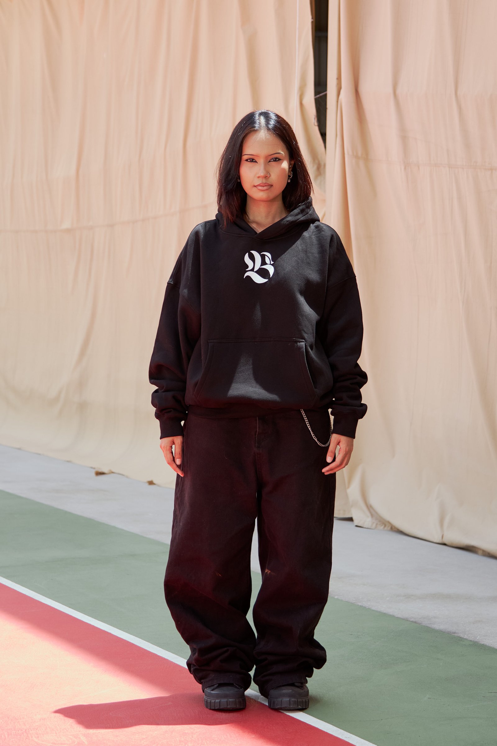 EDITION 4 : THE ACHIVE LINEUP 2026 | HOODIE BOXY - BLACK