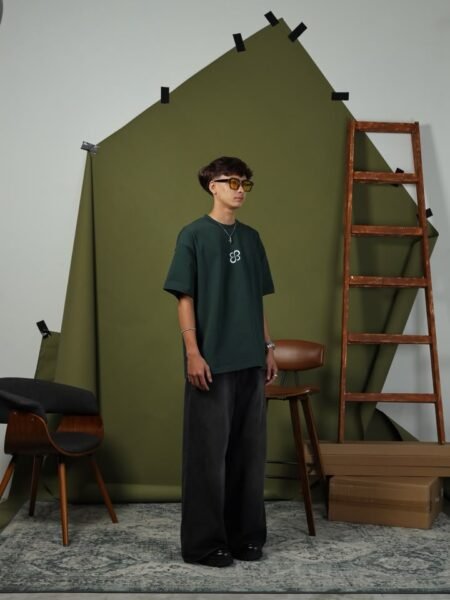 TEDITION 3 : THE EARTHSTONE SERIES | BAGGY TSHIRT - GREEN
