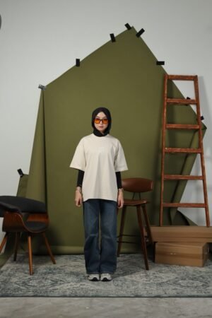 TEDITION 3 : THE EARTHSTONE SERIES | BAGGY TSHIRT - CREAM