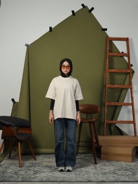TEDITION 3 : THE EARTHSTONE SERIES | BAGGY TSHIRT - CREAM