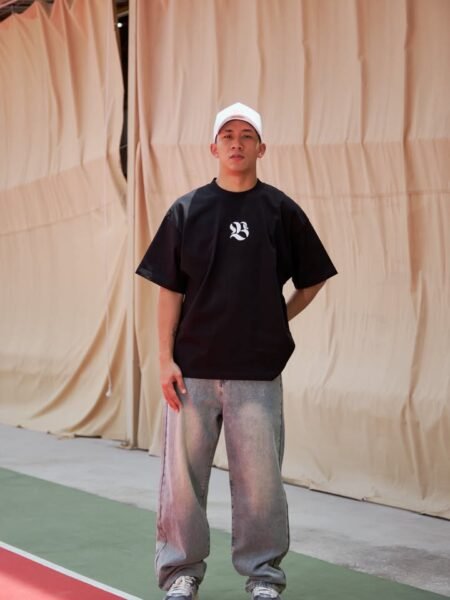 EDITION 4 : THE ACHIVE LINEUP 2026 | BAGGY TSHIRT - BLACK